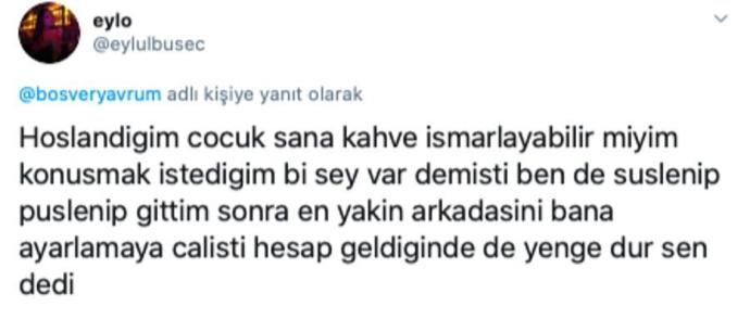 Bizimle geride kalan rezil bir ilk buluşma anınızı paylaşır mısınız KS Canlar?