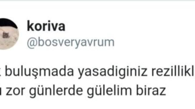 Bizimle geride kalan rezil bir ilk buluşma anınızı paylaşır mısınız KS Canlar?