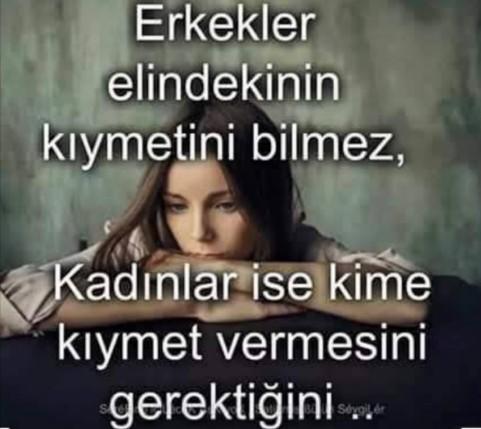 İnsan, birşeyi elde edince bir kenara atar. Kaybedince değerini anlar. Nedeni sizce ne olabilir?