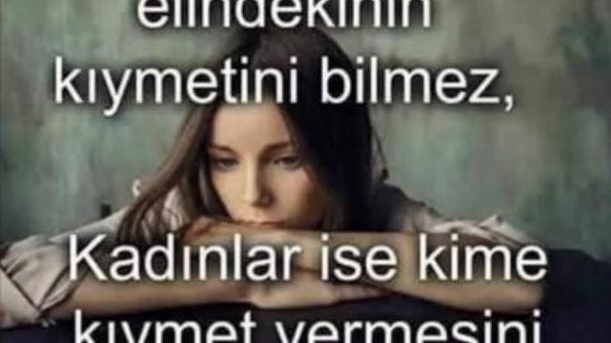 İnsan, birşeyi elde edince bir kenara atar. Kaybedince değerini anlar. Nedeni sizce ne olabilir?