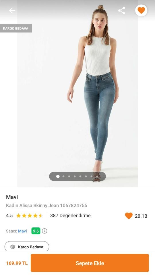 Bu jean güzel mi sizce?