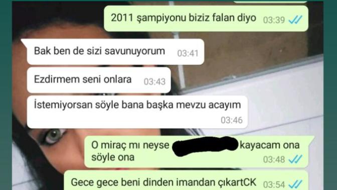 Ben Fenerliyim bu trabzonlu benden hoşlanıyor mu sizce?
