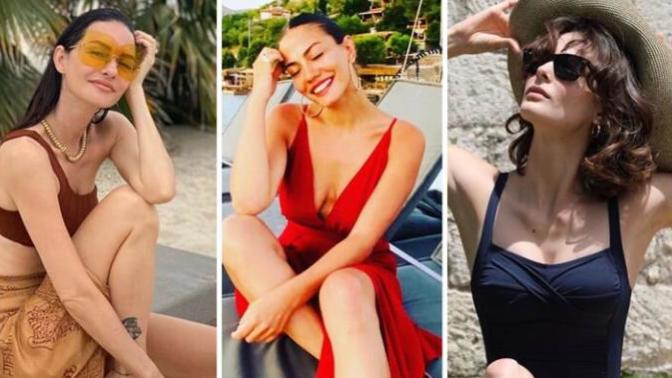 Yaz onlara güzel! Ünlü kadınlardan hangisinin yaz stili güneş gibi ısıtıyor?