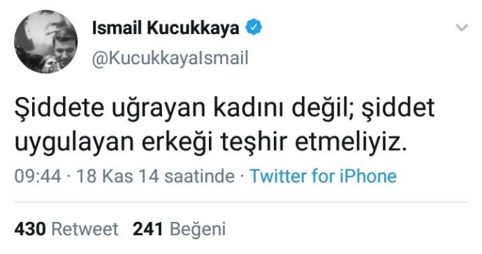 Haber sunucusu İsmail Küçükkayanın eşi Eda Demirci, Küçükkayadan şiddet gördüğünü söyledi. Konu hakkında sen ne düşünüyorsun?