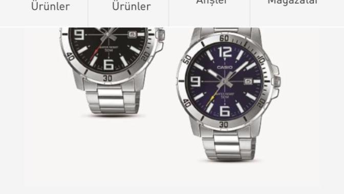 Erkek casio saat bime gelmiş?