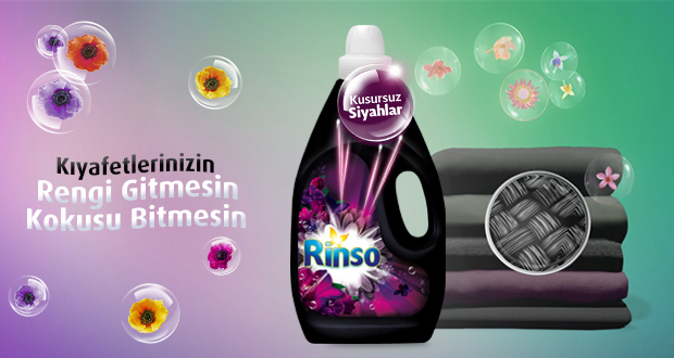 Rinso Sıvı Çamaşır Deterjanı Kusursuz Siyahlar