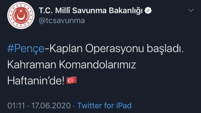Pençe-Kaplan harekatının kara ayağına geçildi. PKK’nın merkez üslerinin hedef alındığı harekata ilişkin neler söylemek istersiniz?