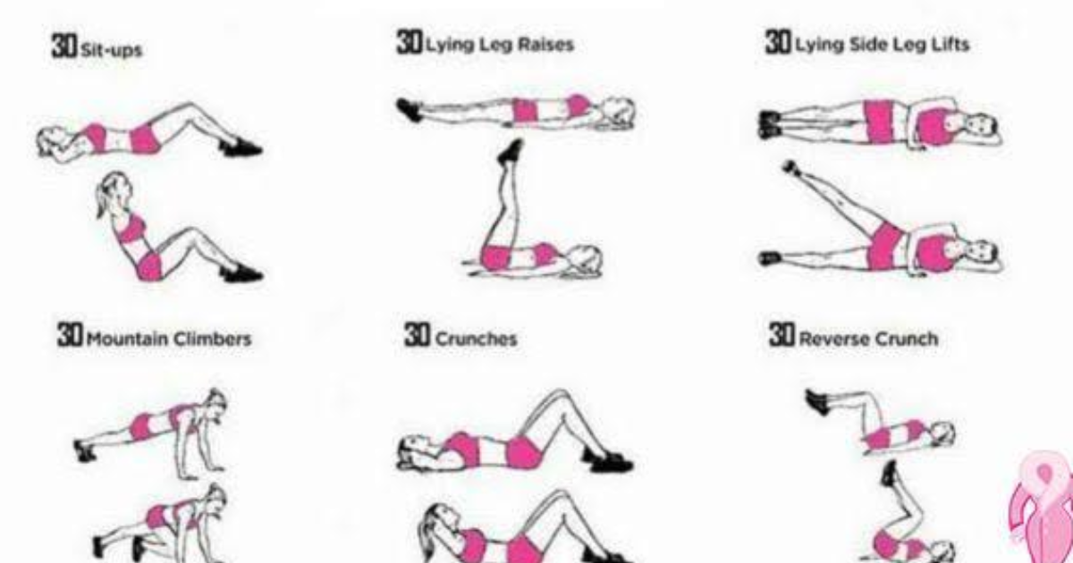 Koşu olmadan sadece ev egzersizleri ile göbek yağlarını eritmek mümkün