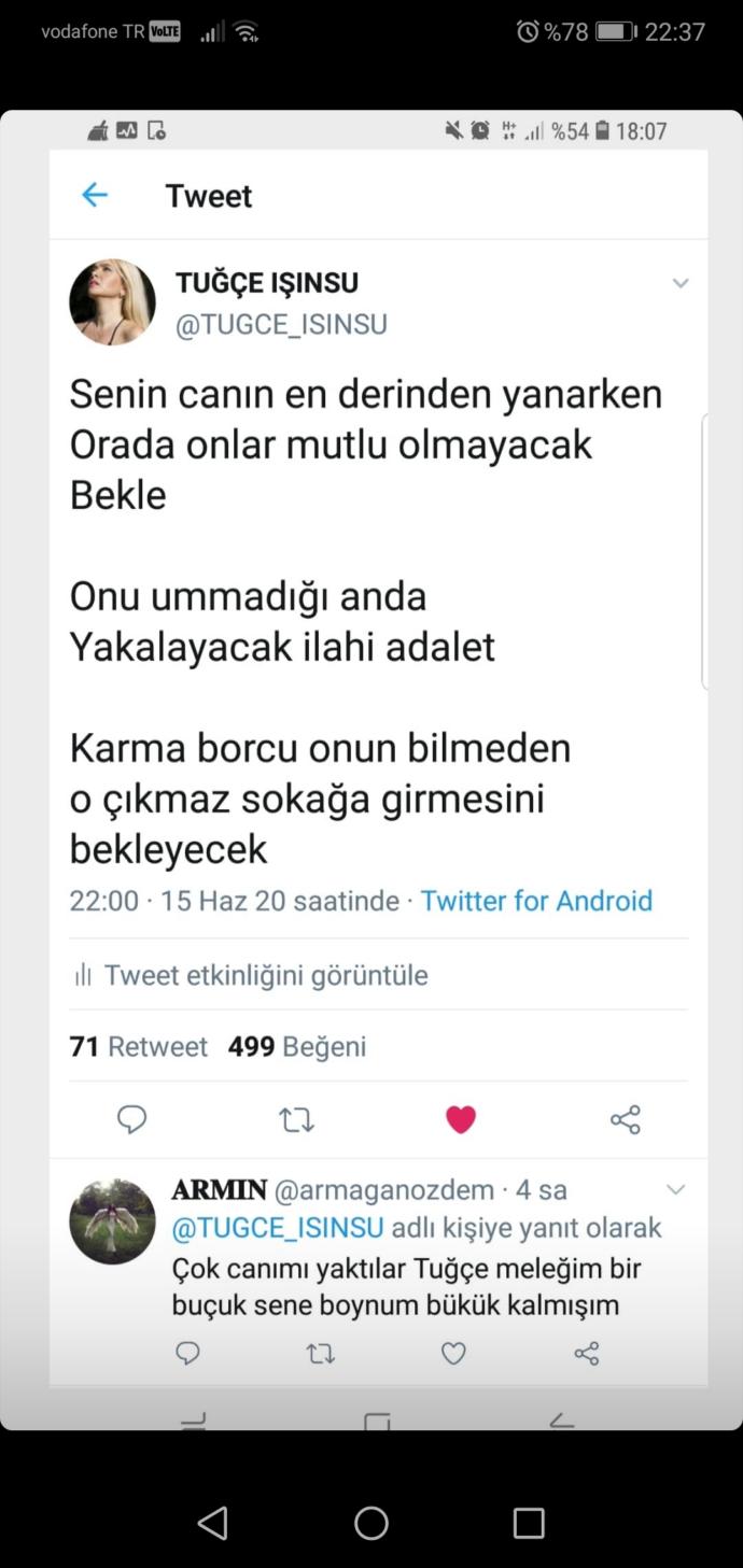 Herkes bir gün mutlaka yaşattığını yaşar mı?