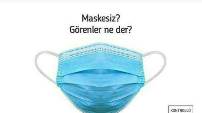 Maske Takıyor musunuz?