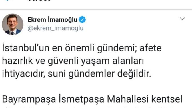 İmamoğlu icraat yapıyor mu?