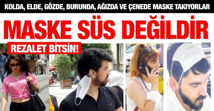 Maskenin nasıl takılacağını biliyor musunuz?