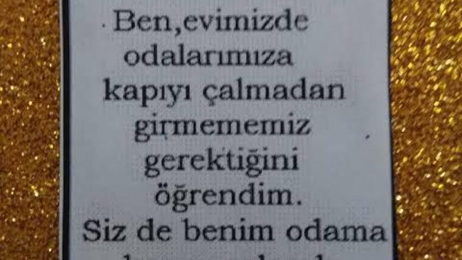 Kapıyı çalmadan pat diye girenlere nasıl tepki verirsiniz?
