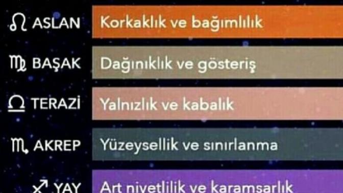 Burçlar en çok nelerden rahatsız olur?