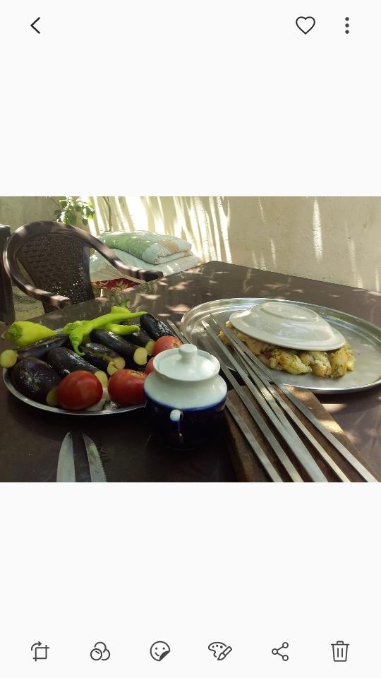Kebabin yaninda patlican icinde kuyrum yaği guzel oluyormu?