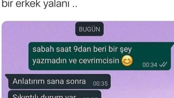 Buraya bir karşı cins yalanı bırakır mısınız?