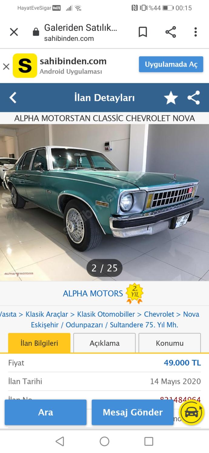 Chevrolet nova 1976?