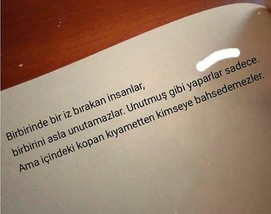 Kıyametten  bir  haber...