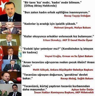 AKP gelene kadar Türkiye'de ''kadın'' kelimesinin adı yok muydu?