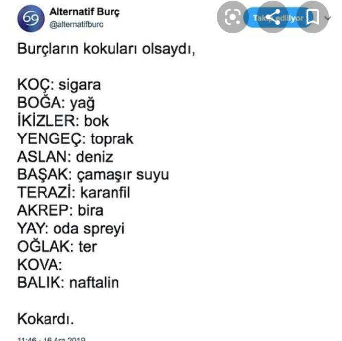 Sizin kokunuz nedir?