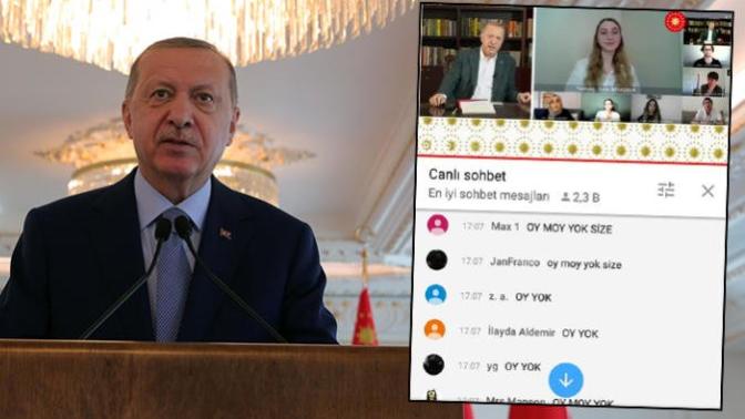 Cumhurbaşkanının canlı yayını yoruma kapatıldı, gençler protestoyu Twitter'a taşıdı. Bu durum ile alakalı siz ne düşünüyorsunuz?