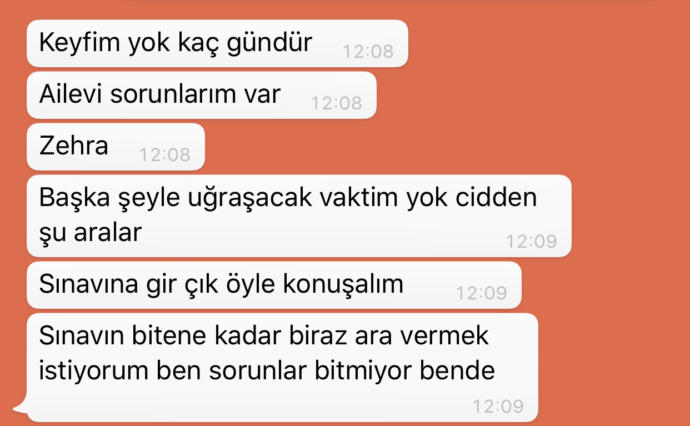 Ailevi sorunlarım var?