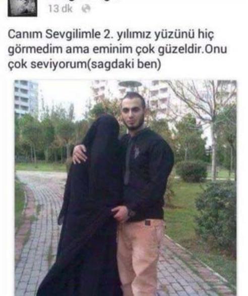 Yuzunu gormediginiz biriyle sevgili olur muydunuz?