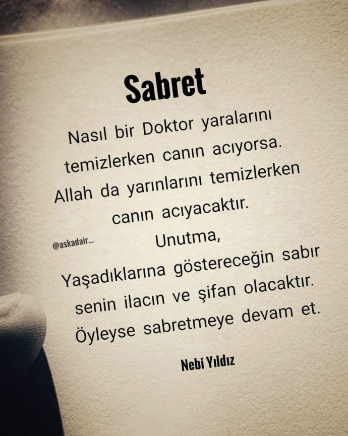 En son ne için göz yaşı döktünüz?