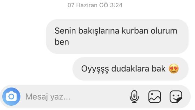 Bir kızın instagramdan cevap vermesi için ne yazılmalı?