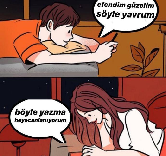 Flörtü olmayanlar şu an napıyor acaba?