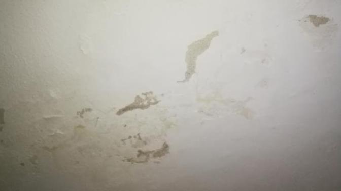 Banyo tavanı bu halde, sebebi nedir? Üst kat banyodan pis su kaçağı mı var?