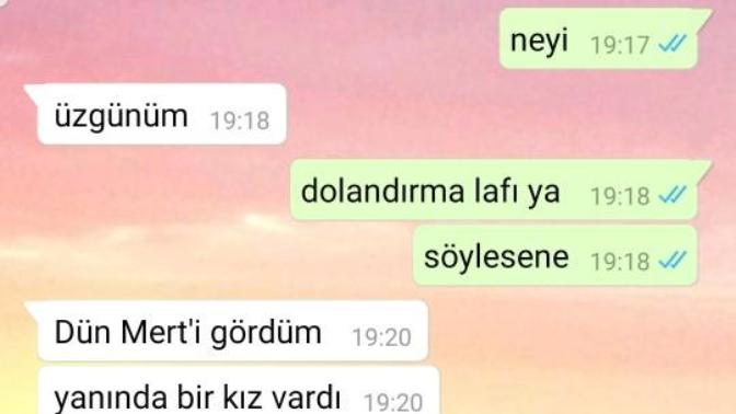 Arkadasim sevgilimin beni aldattigini söylüyor?