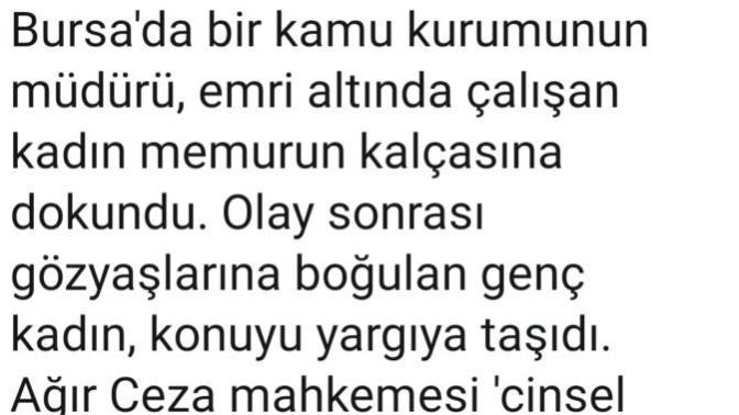 Popoya ellemek Babacan tavırla yapılırsa cezası yok ne düşünüyorsunuz?