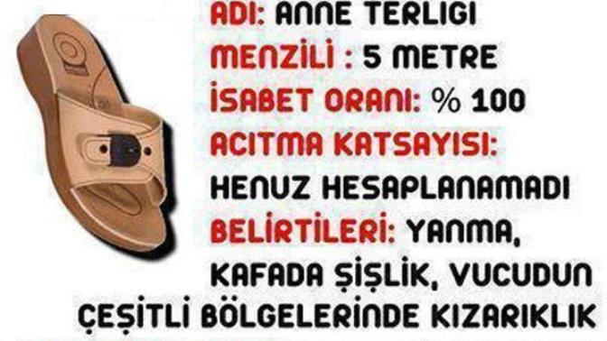 Arkadaşlar aranızda anne terliği abla terliği yemeyen var mı?
