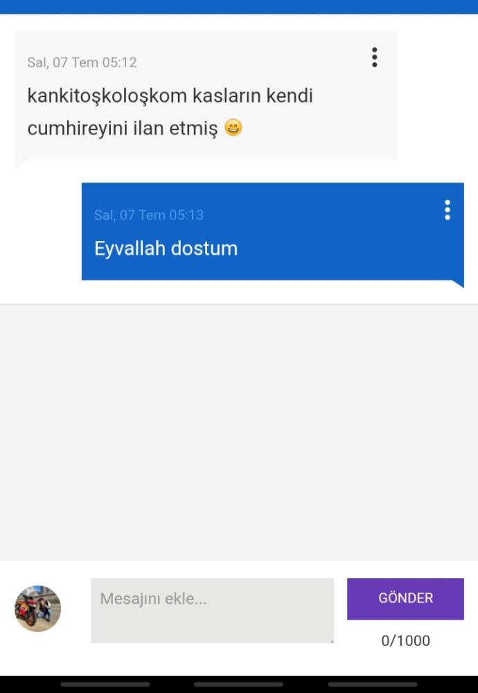 Bugüne kadar aldığınız en değişik mesaj neydi?