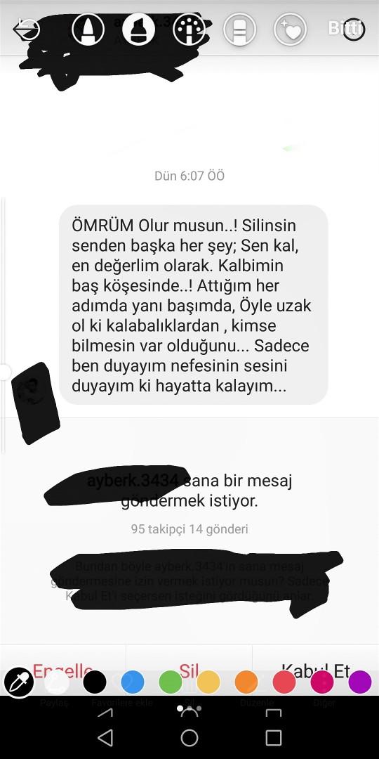 Bugüne kadar aldığınız en değişik mesaj neydi?