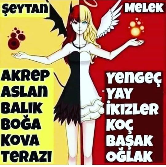 Şeytan mısın melek mi?