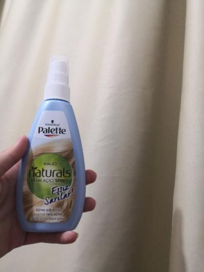 Palette renk açıcı sprey kullananlar