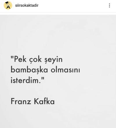 “Keşke bambaşka olsaydı” dediğiniz bir şey var mı?
