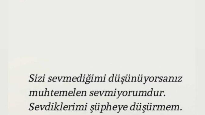 Sevdiğinizi belli eder misiniz?