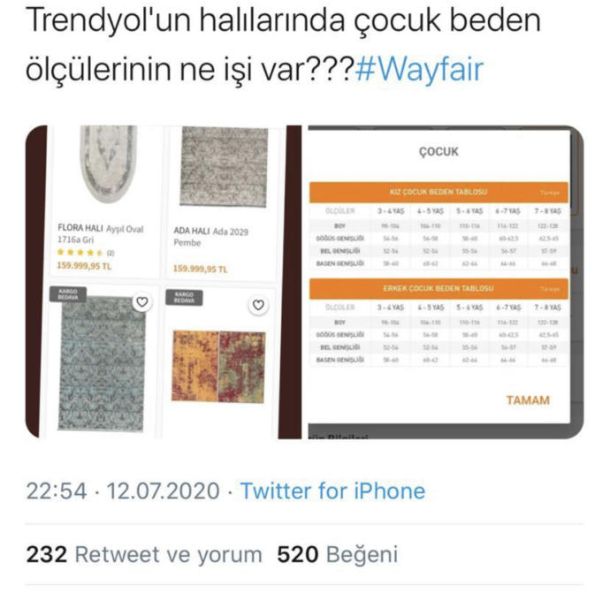 Trendyol’da çocuk kaçakçılığı yapıldığı iddiaları var. Neler düşünüyorsunuz?