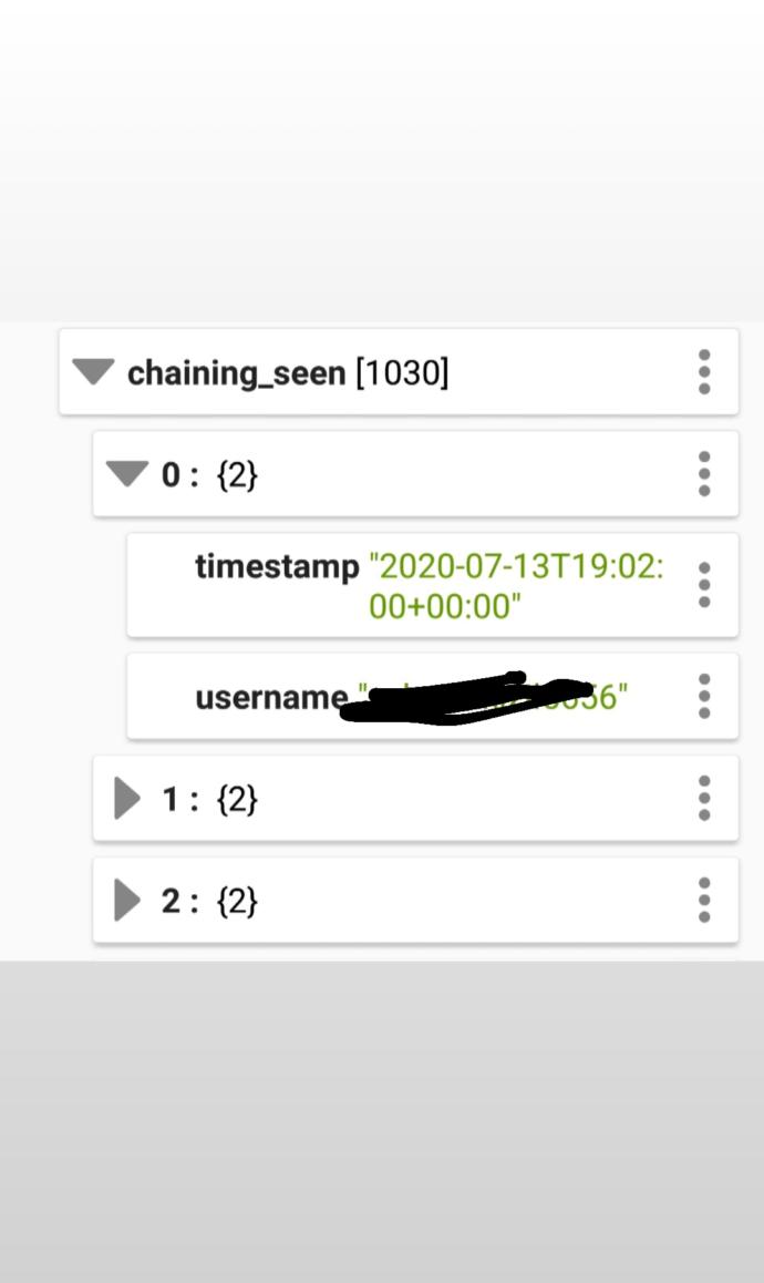 Chaining seen ne demek instgram (veri) foto aşağı da?