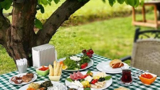 'Herkese günaydın, sana bahçede hazırlanmış kahvaltı çiçeğimm 🌸' dediğiniz birisi var mı?