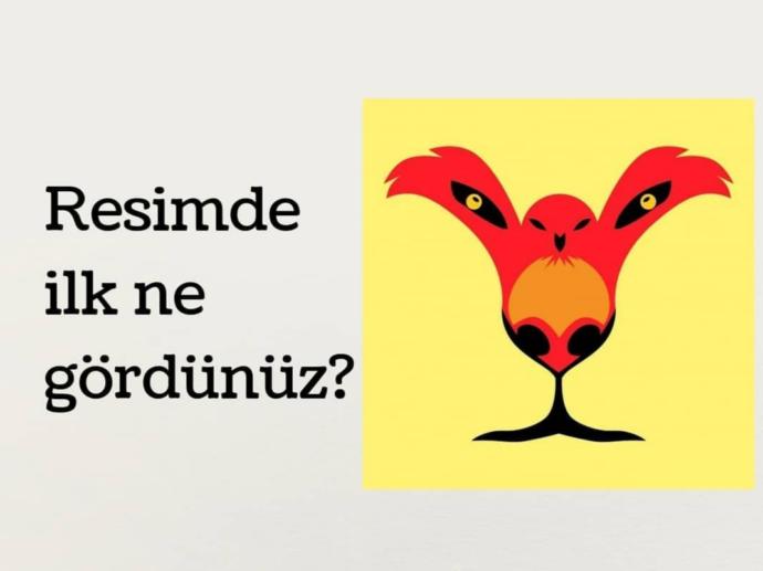 Test : Resimde ilk ne gördün?