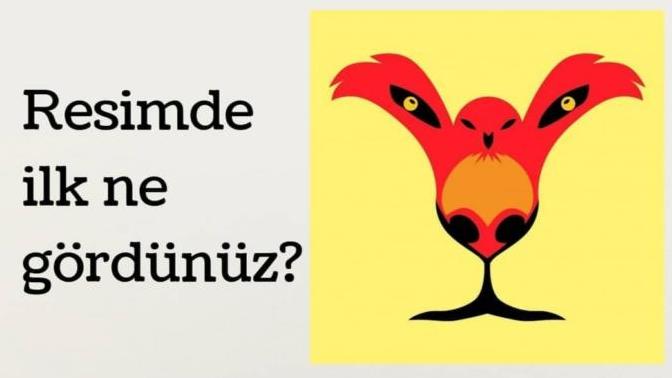 Test : Resimde ilk ne gördün?