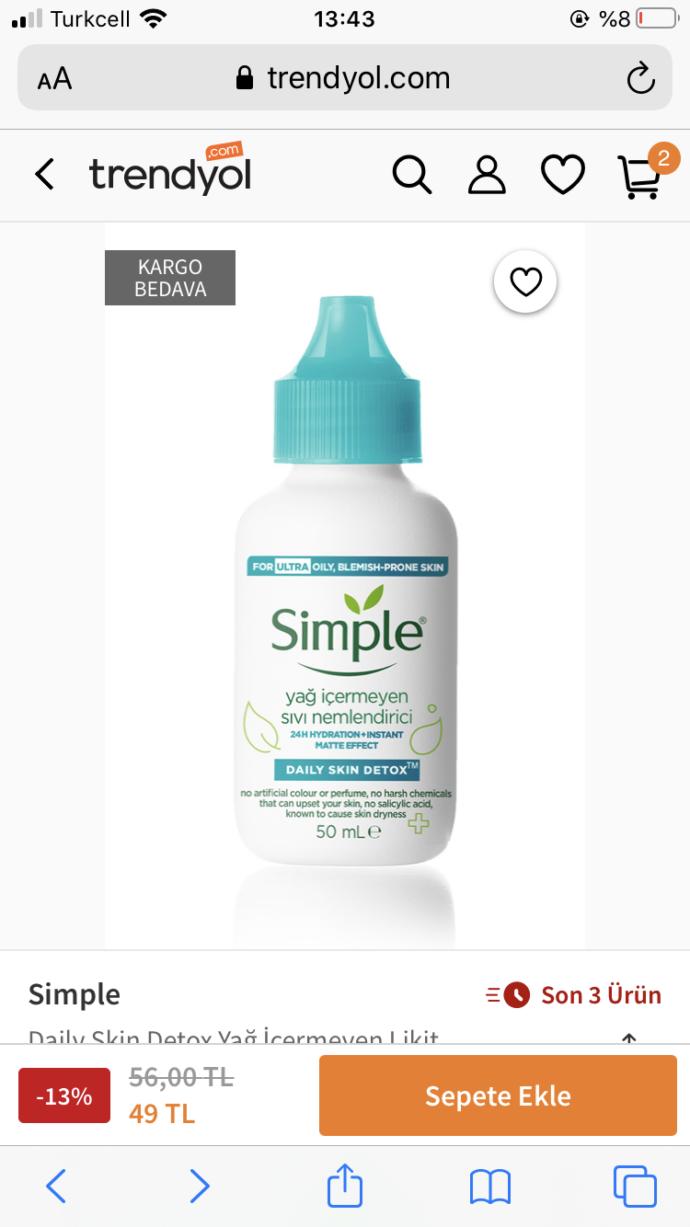 Simple ürünlerini eczaneden bulabilir miyim?