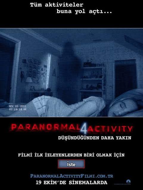 Paranormal Activity serisinin en iyi filmi hangisiydi?
