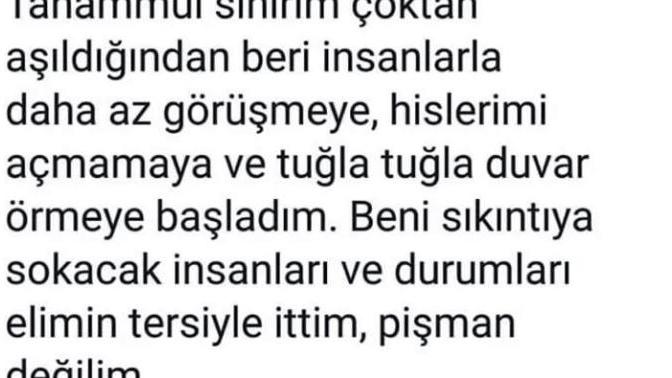 En ufak şeyde herkesi silen biriyim siz de fevri misinizdir?