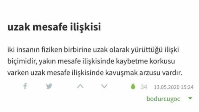 Uzak mesafe ilişkisi yaptığınız oldu mu?
