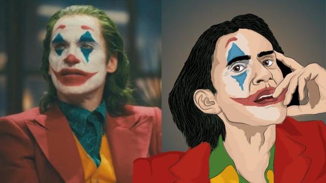 Joker çizimim benziyor mu?